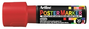 Artline Marker plakatowy 30 czerwony